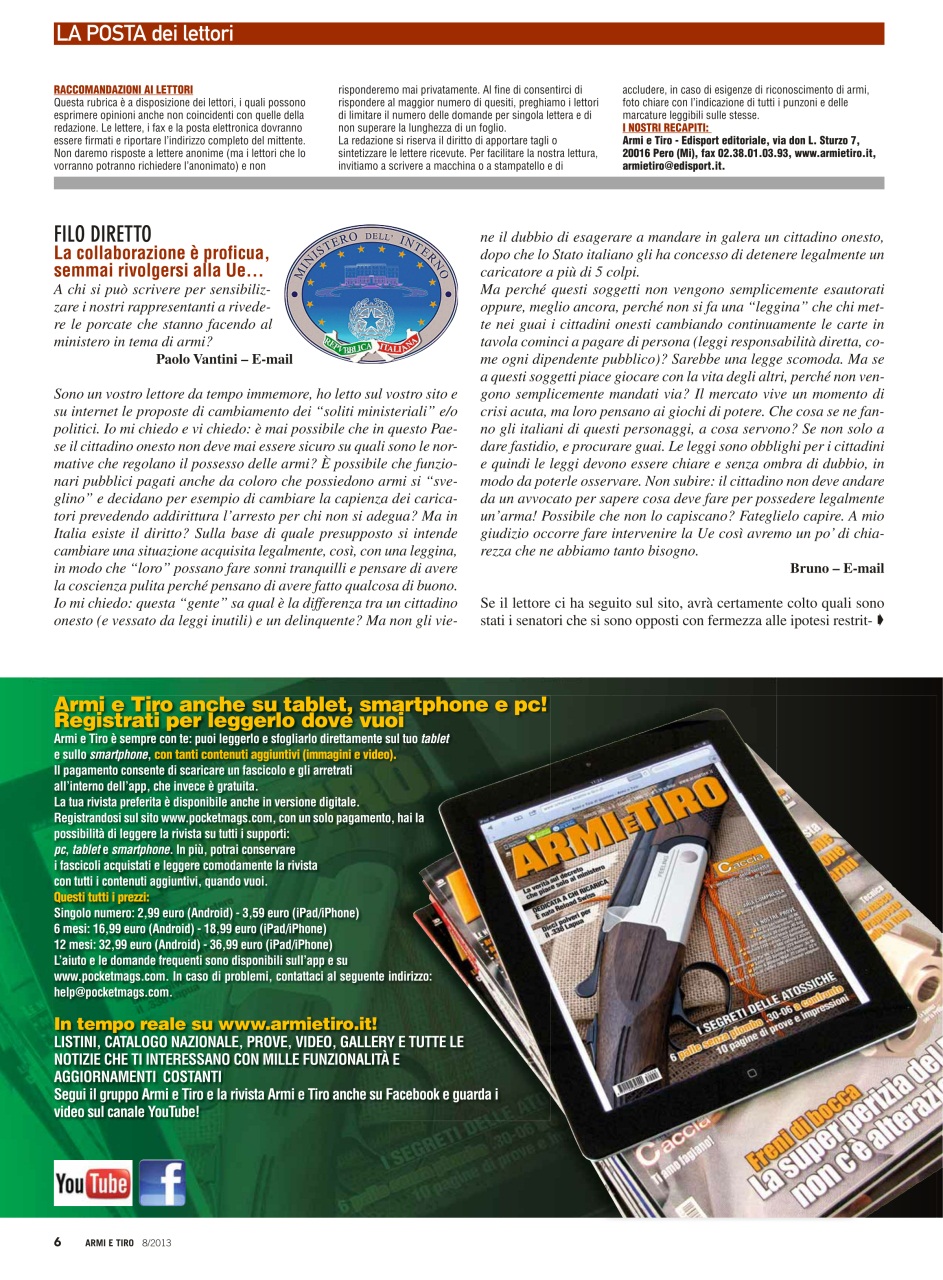 Armi E Tiro Preview Pages