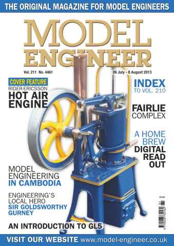 Model Engineer issue Vol. 211 No. 4461