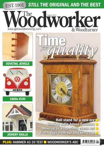 The Woodworker Magazine issue August 2013