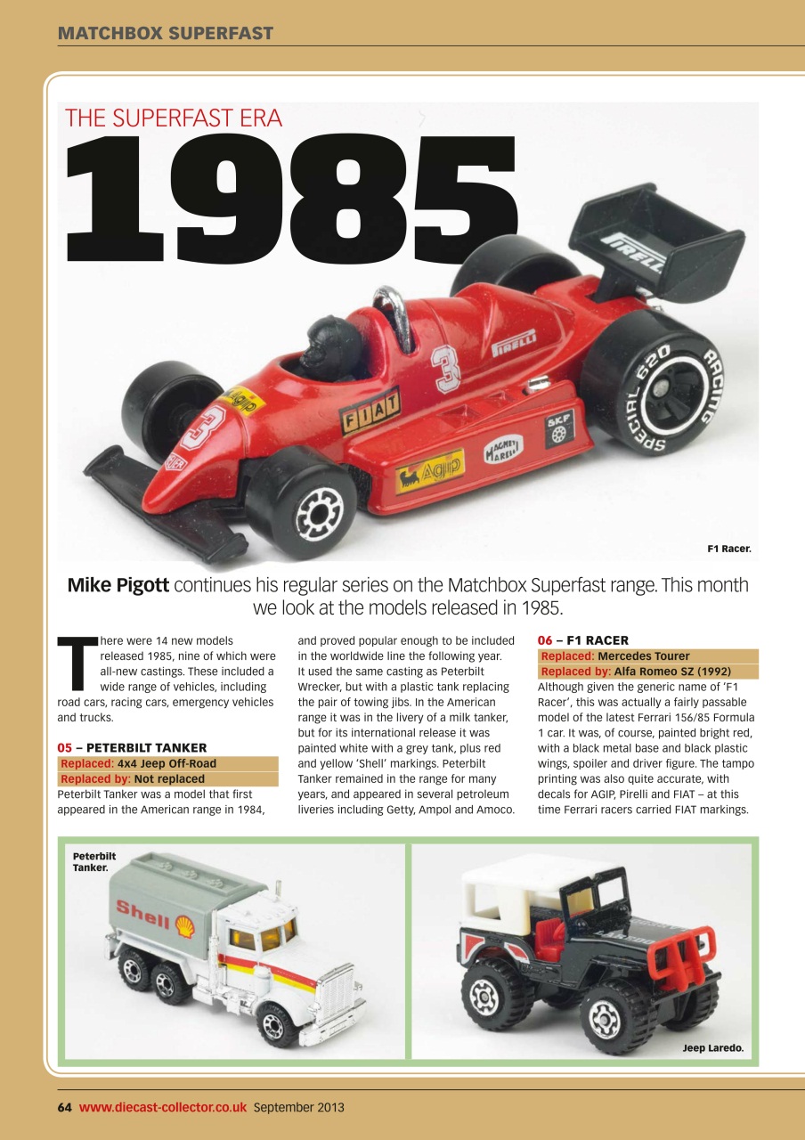 Diecast Collector Preview Pages