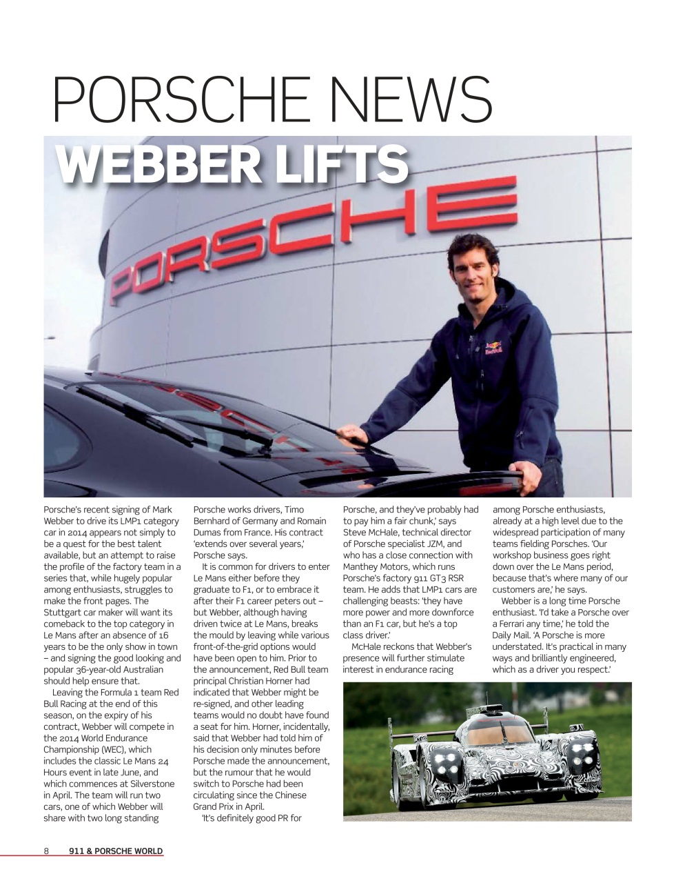 911 & Porsche World Preview Pages