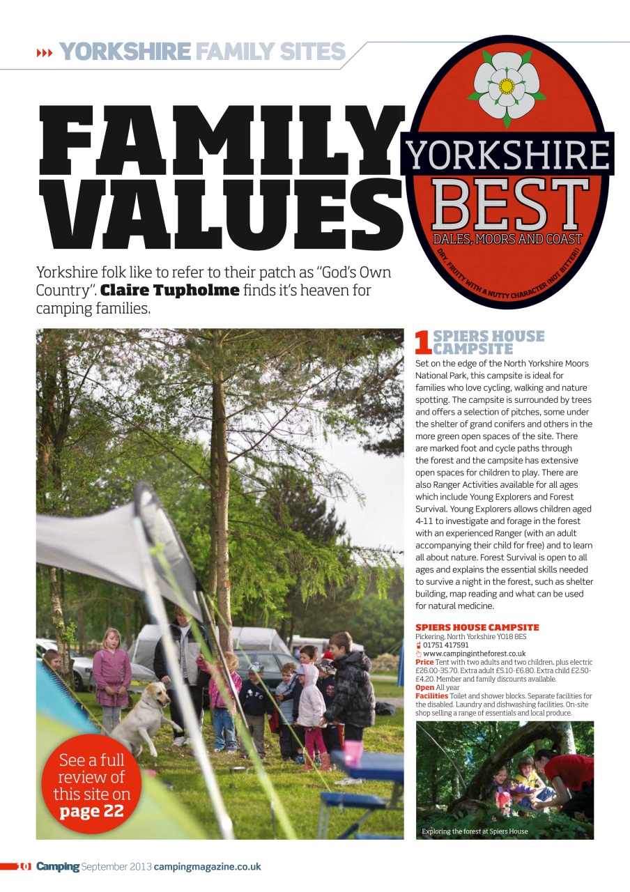 Camping Preview Pages