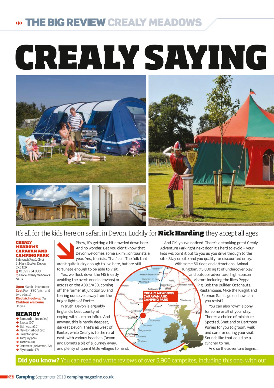 Camping Preview Pages