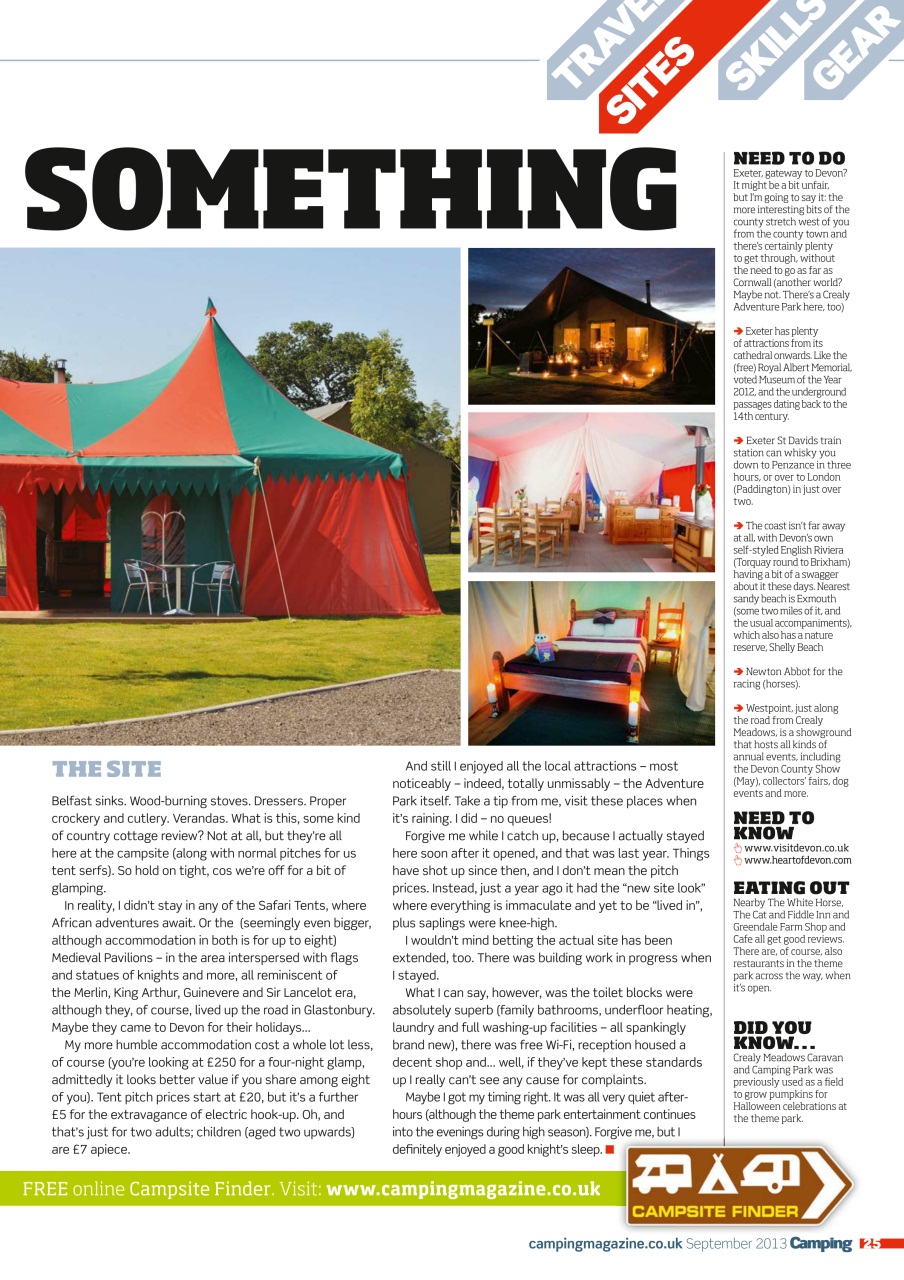 Camping Preview Pages