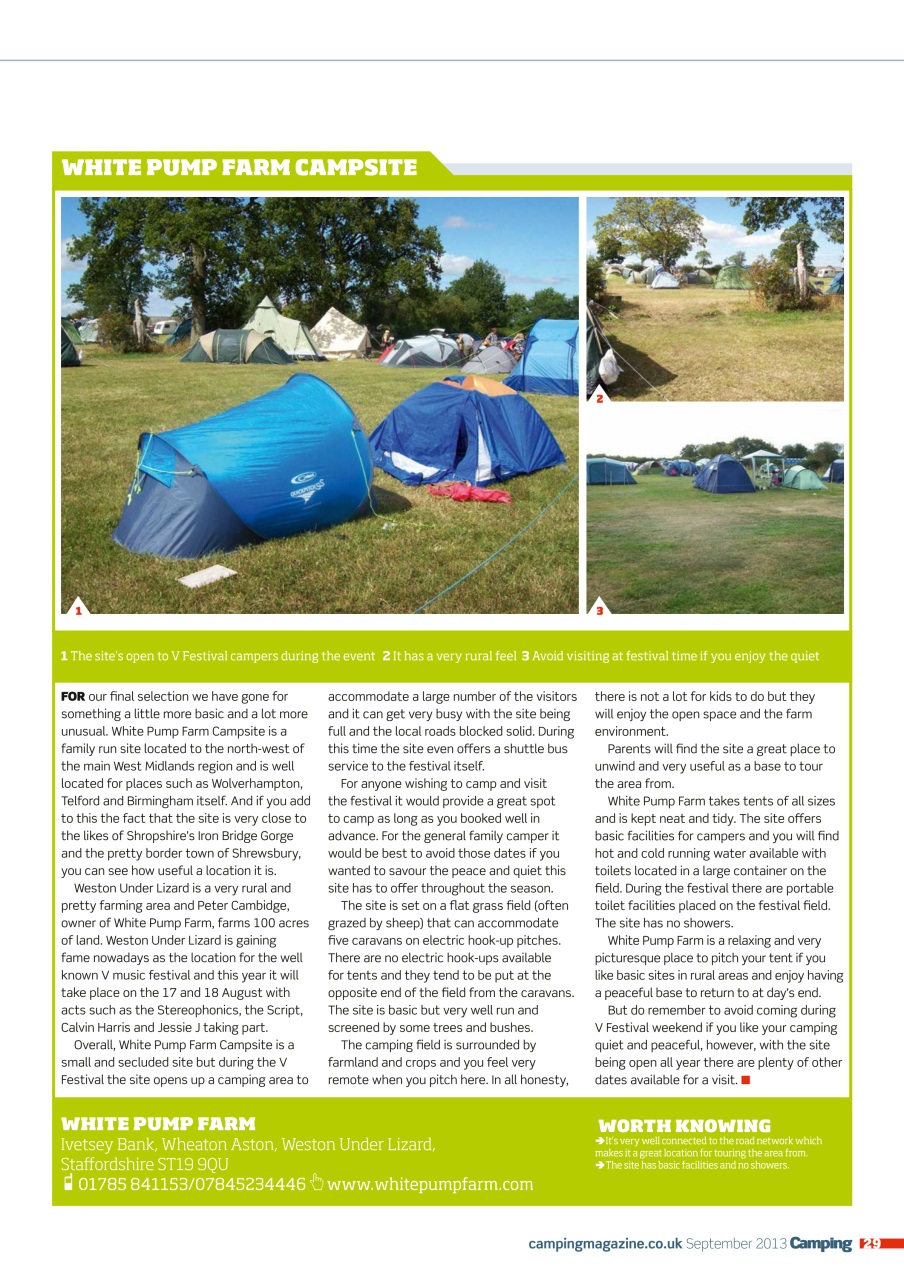 Camping Preview Pages