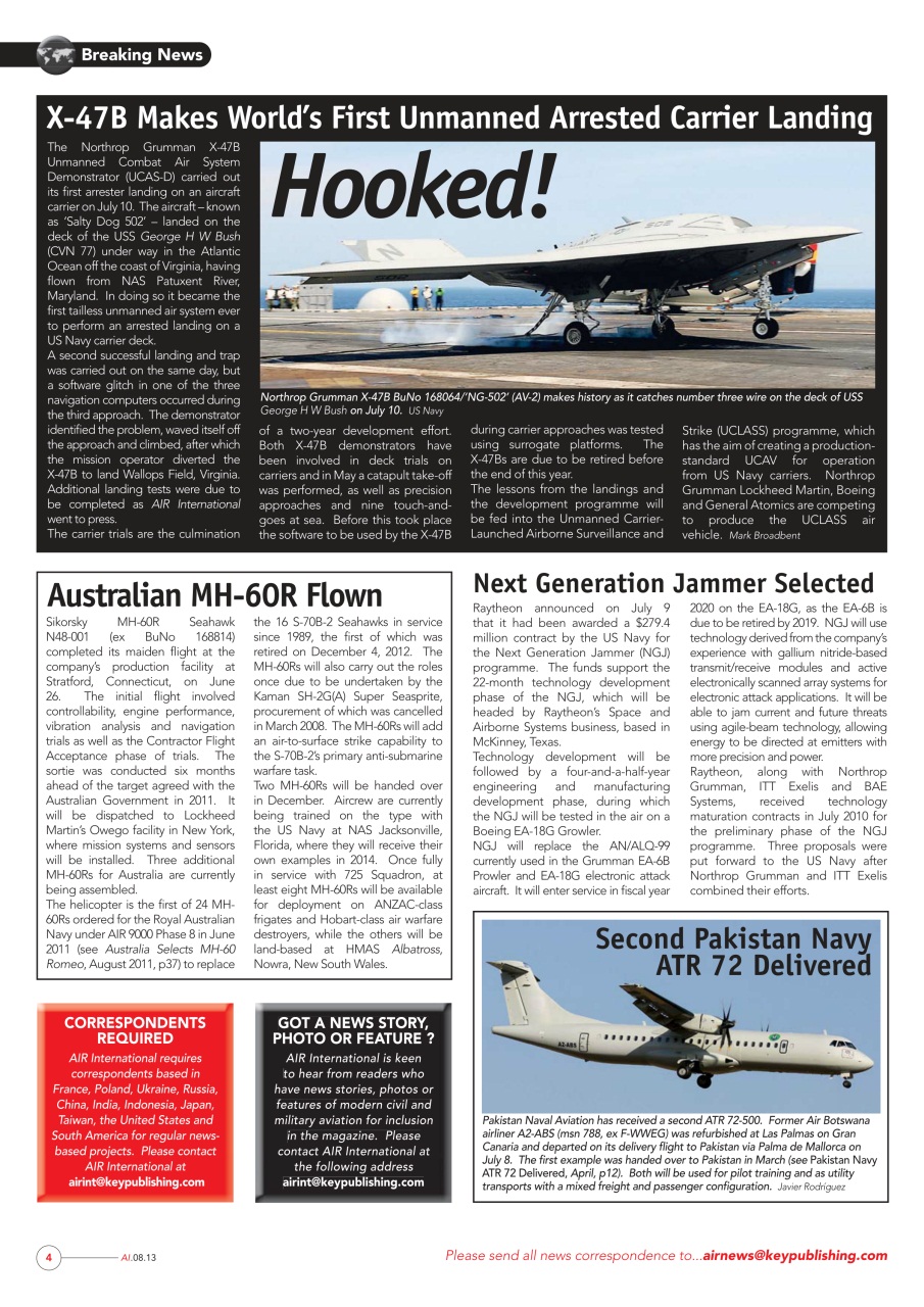 AIR International Preview Pages