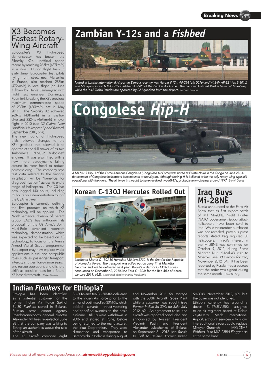 AIR International Preview Pages