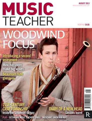 Music Teacher issue August 2013