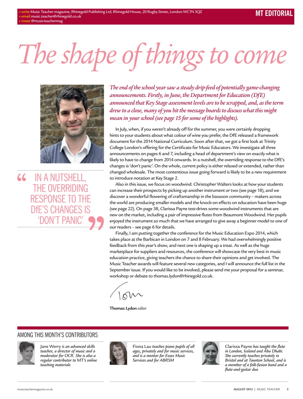 Music Teacher Preview Pages