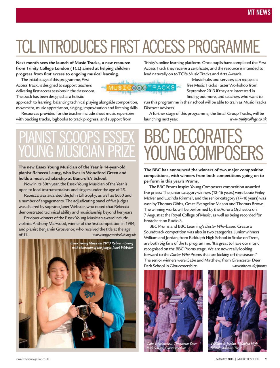 Music Teacher Preview Pages