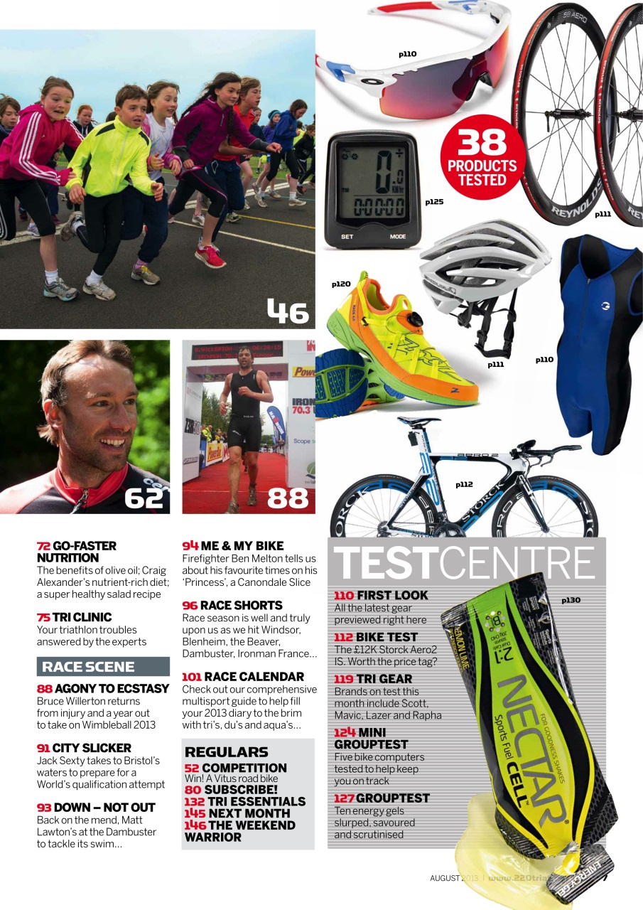 220 Triathlon Magazine Preview Pages