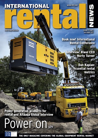 International Rental News issue July-August 2013