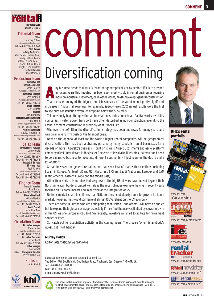 International Rental News Preview Pages