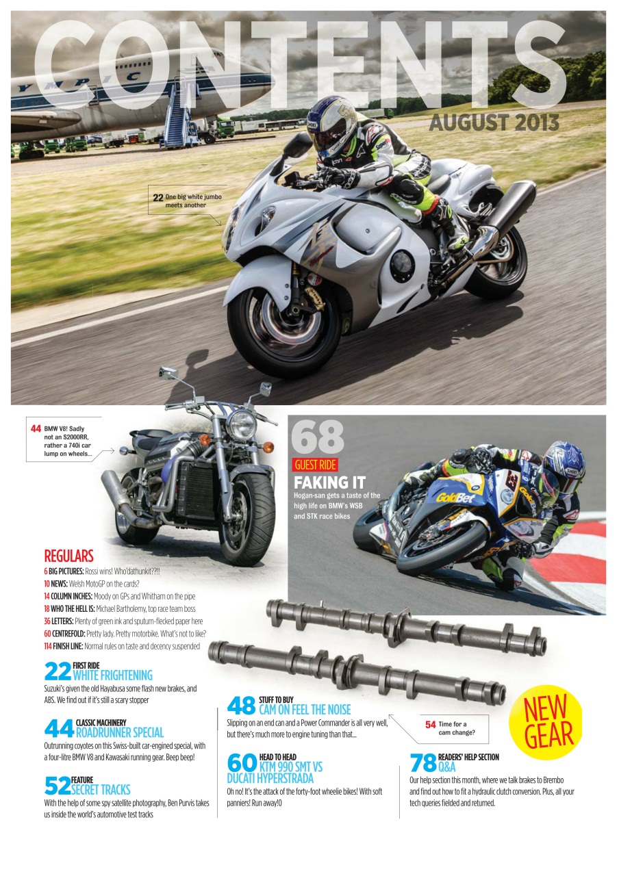 Superbike Magazine Preview Pages