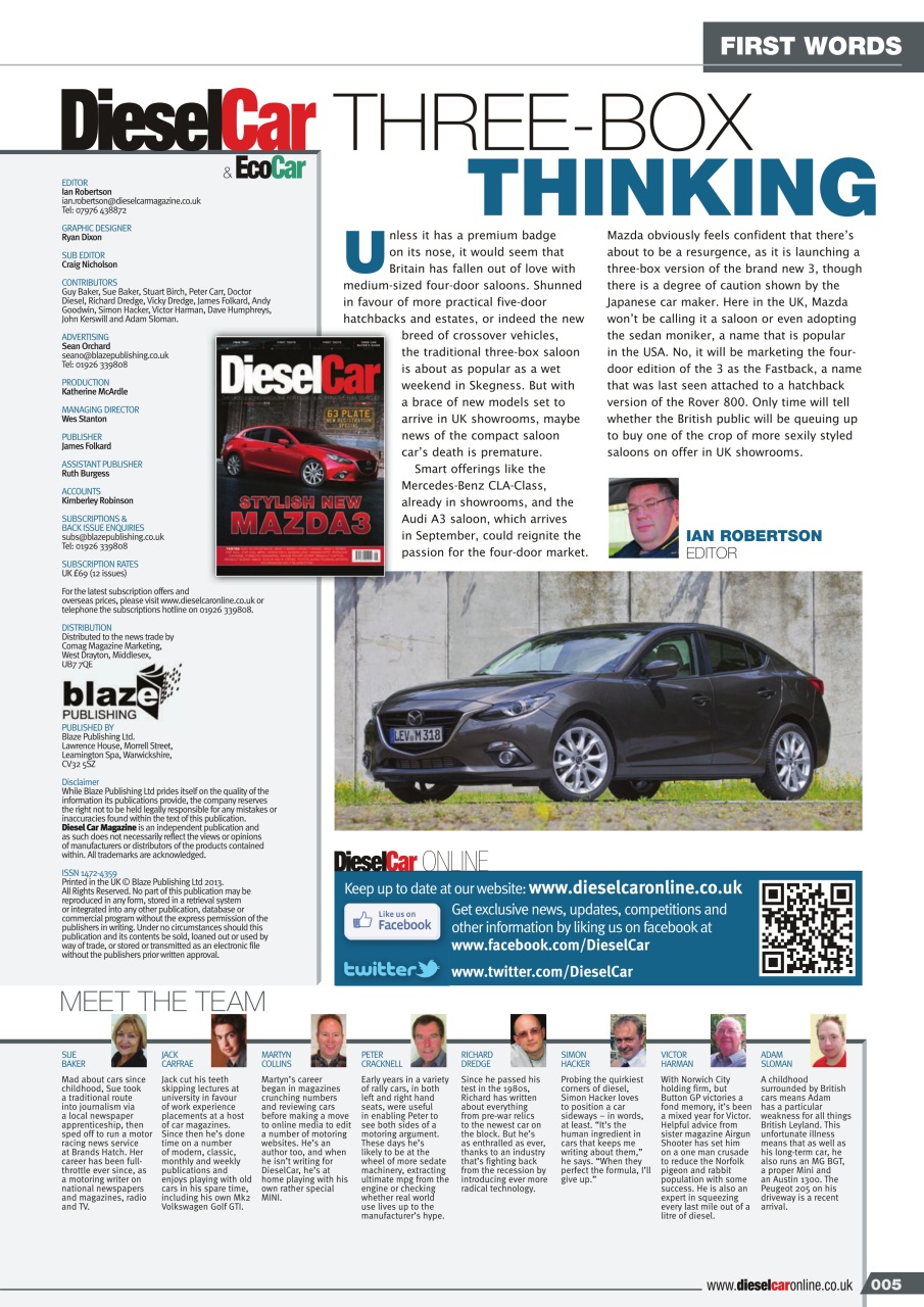 Diesel&EcoCar Magazine Preview Pages