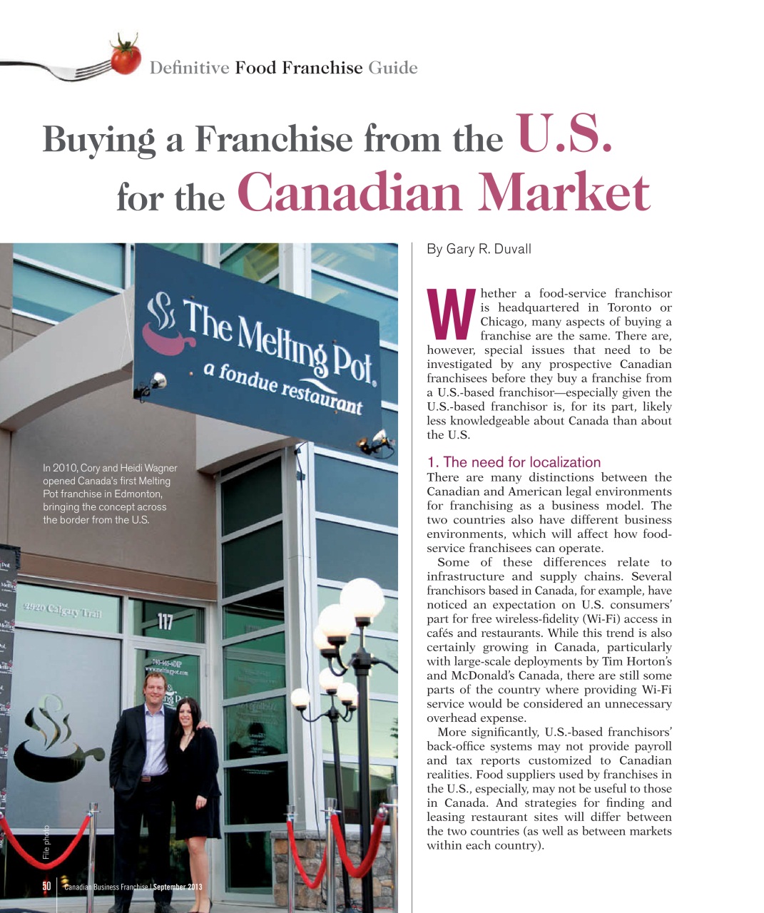 Canadian Business Franchise Preview Pages