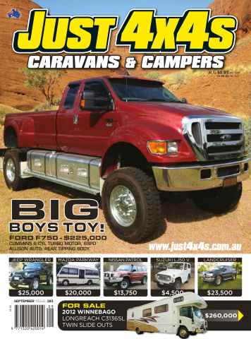 JUST 4X4S issue Just 4x4_283 Sept13