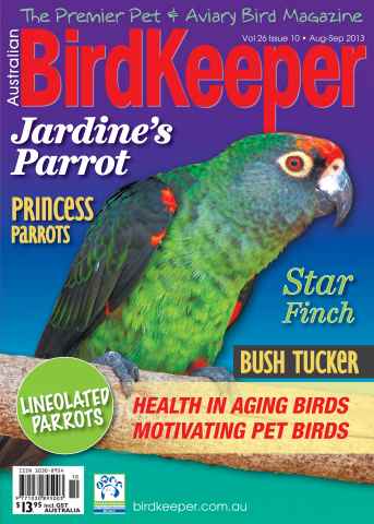 Australian Birdkeeper Magazine issue BirdKeeper Vol 26 Iss 10