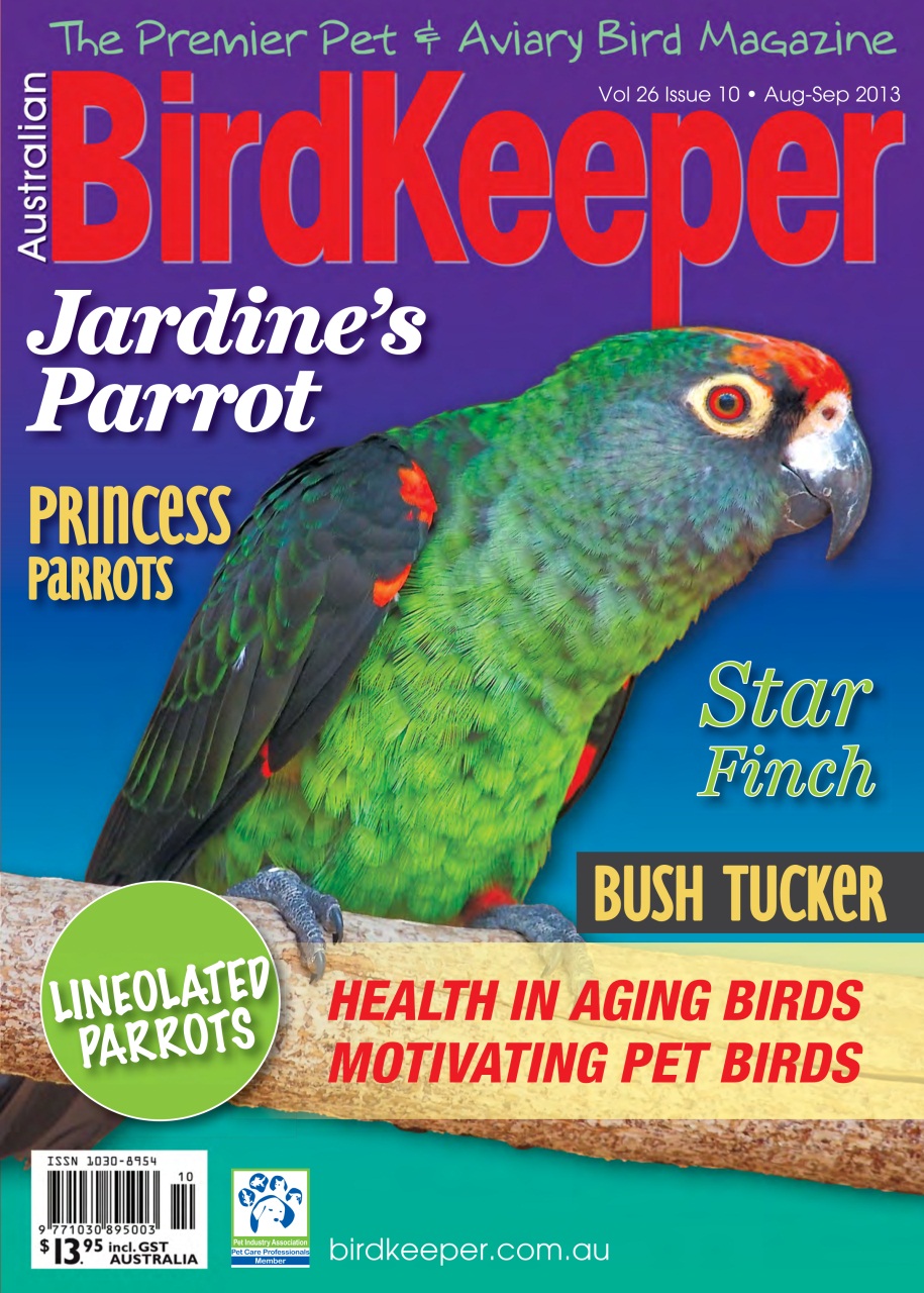 Australian Birdkeeper Magazine Preview Pages