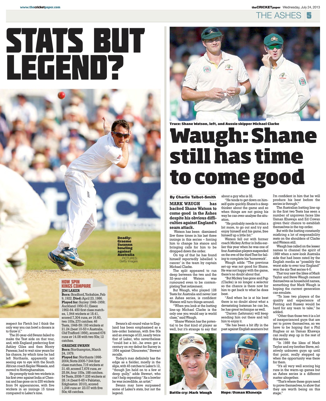 The Cricket Paper Preview Pages