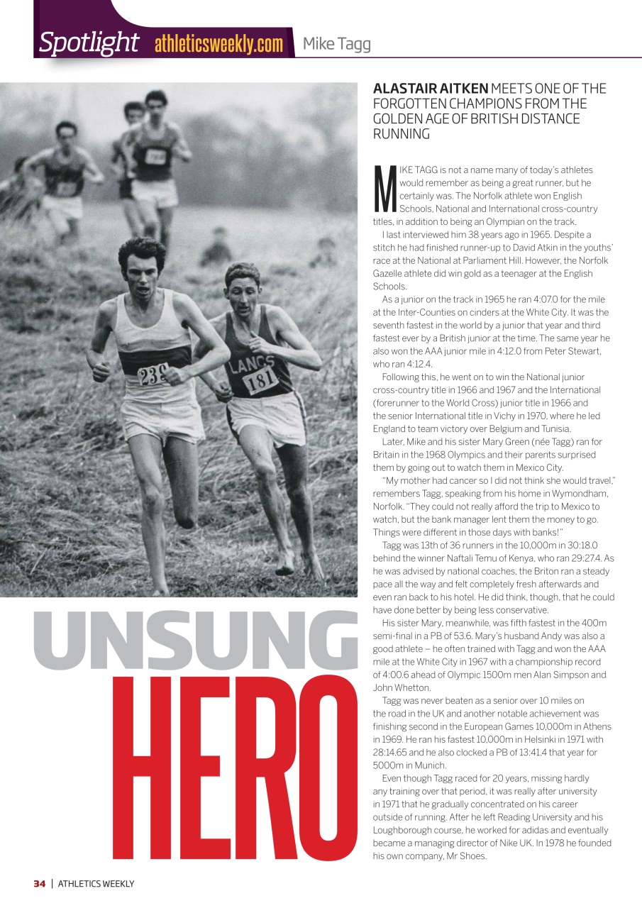 AW – Athletics Weekly Magazine Preview Pages