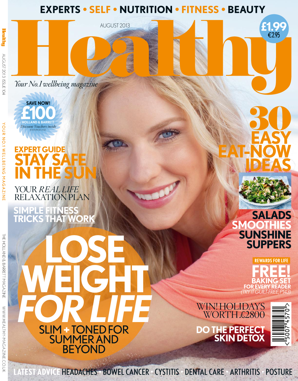 Healthy Magazine Preview Pages