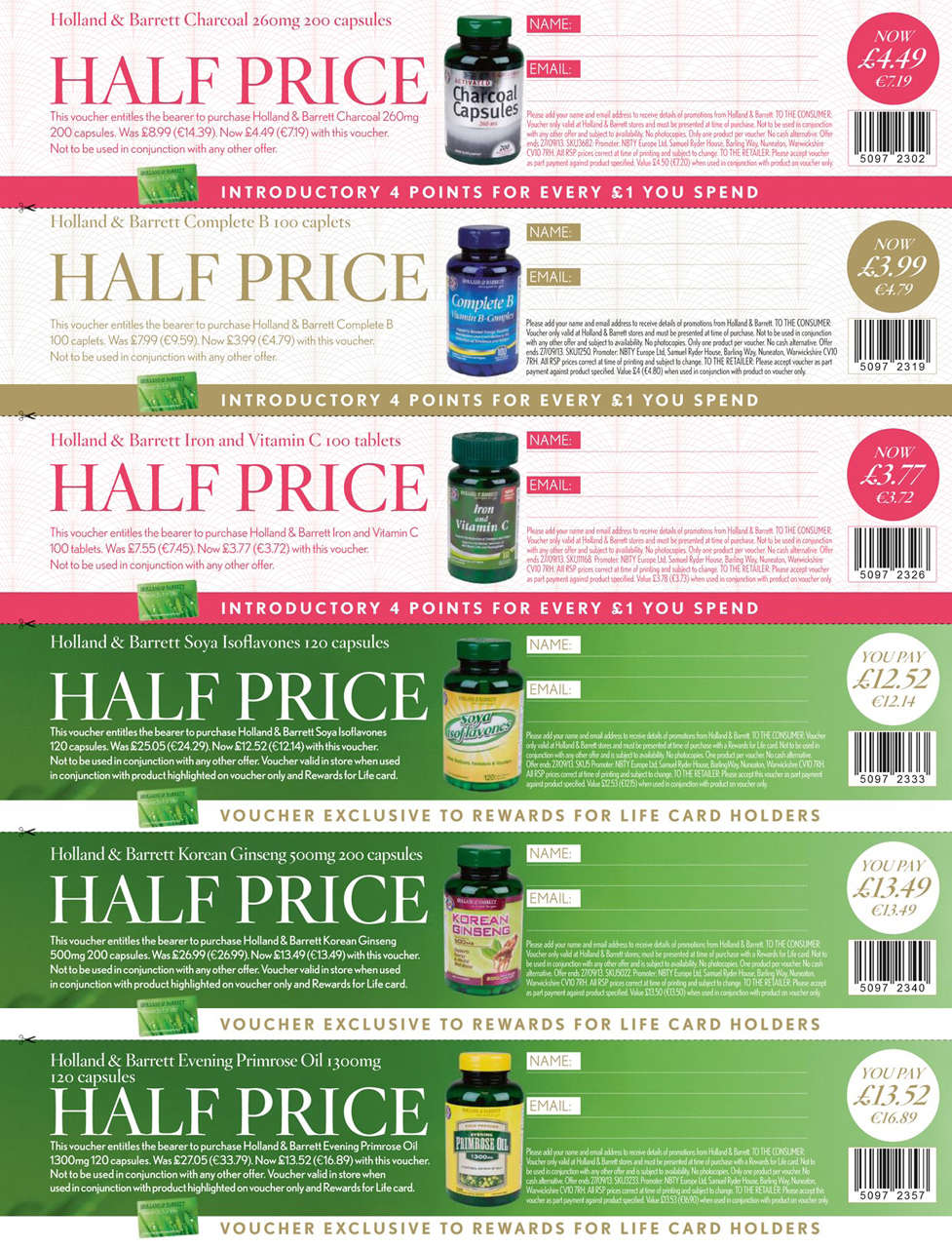 Healthy Magazine Preview Pages