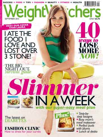 WW Magazine UK issue Weight Watchers September 2013