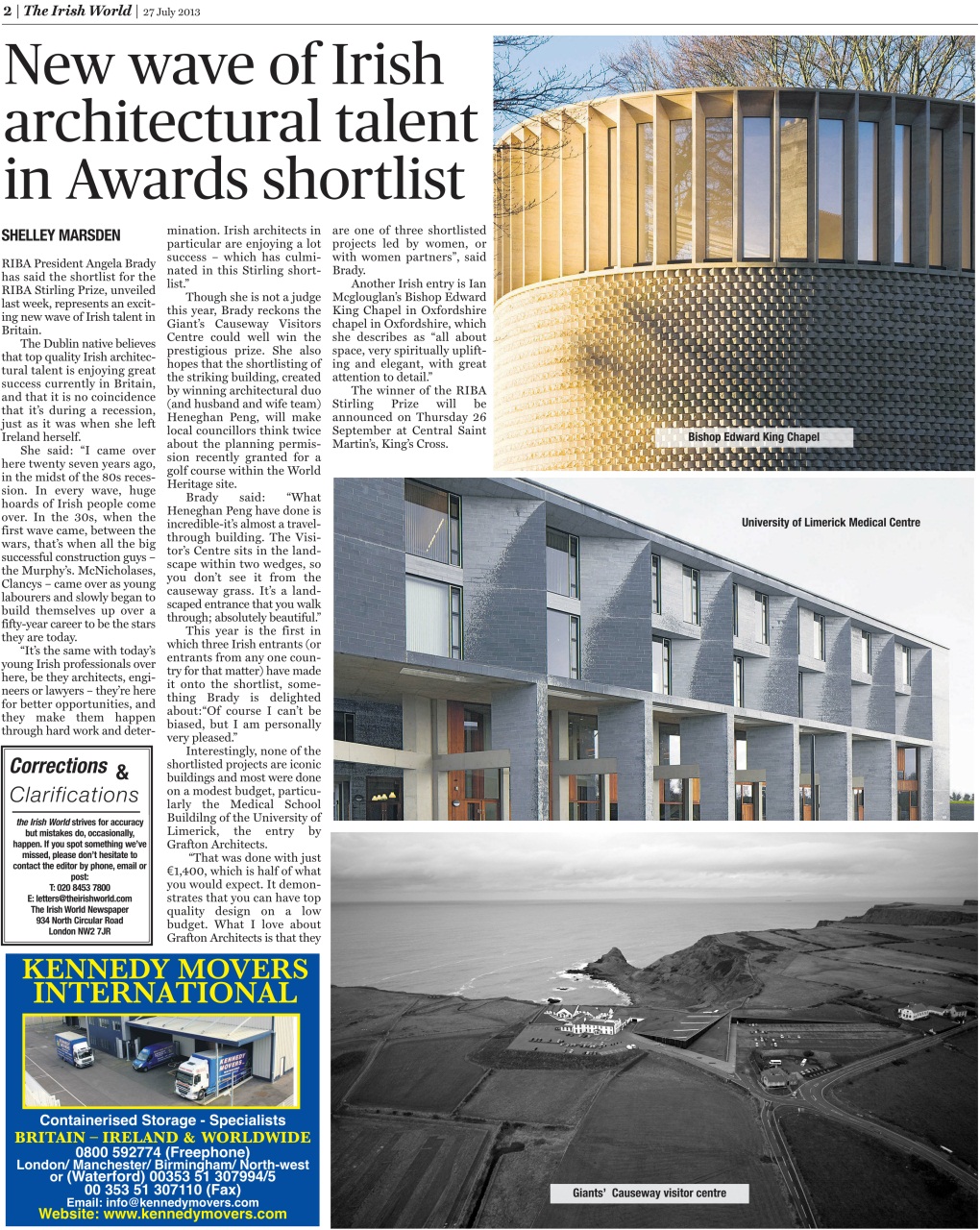 Irish World Preview Pages