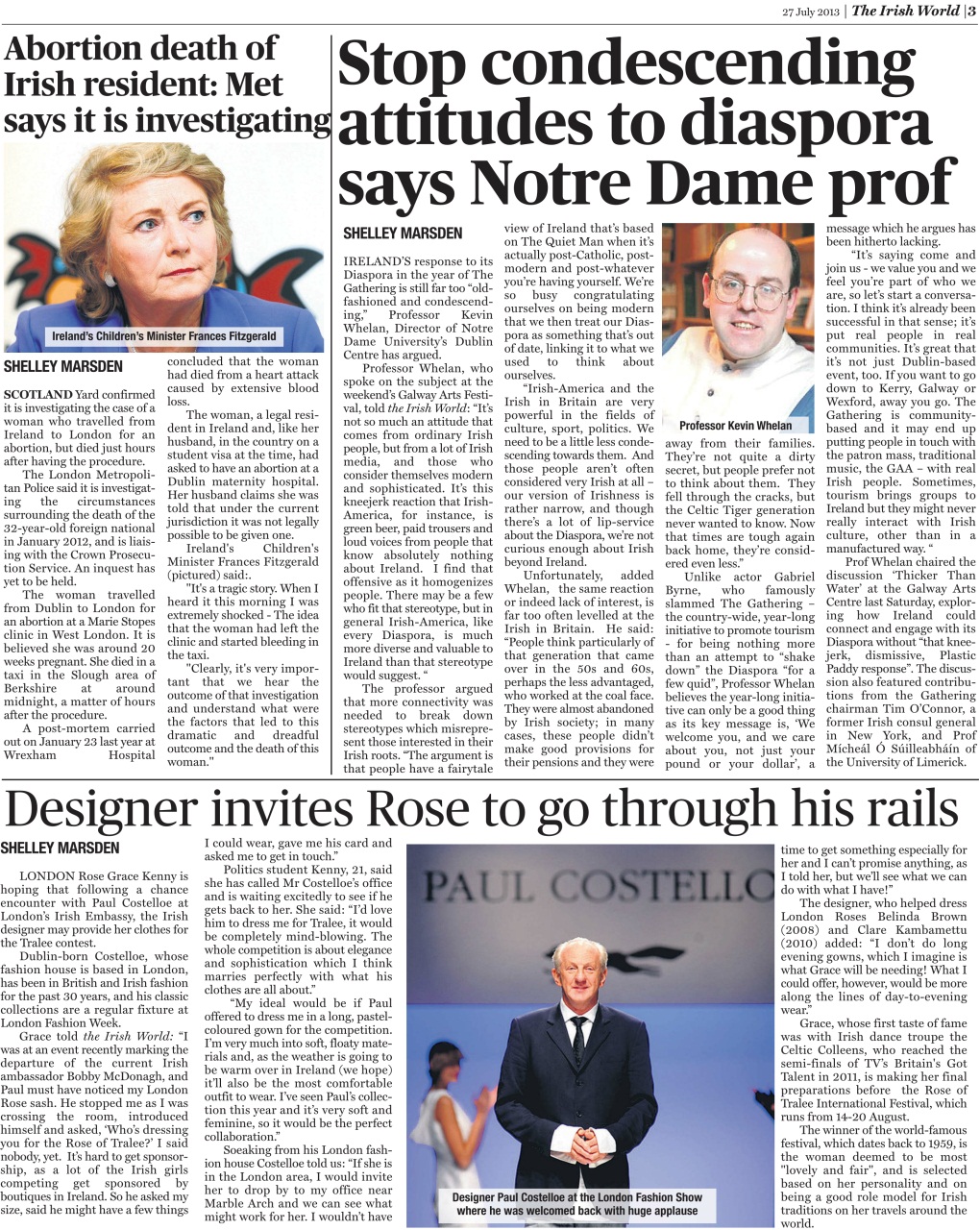 Irish World Preview Pages