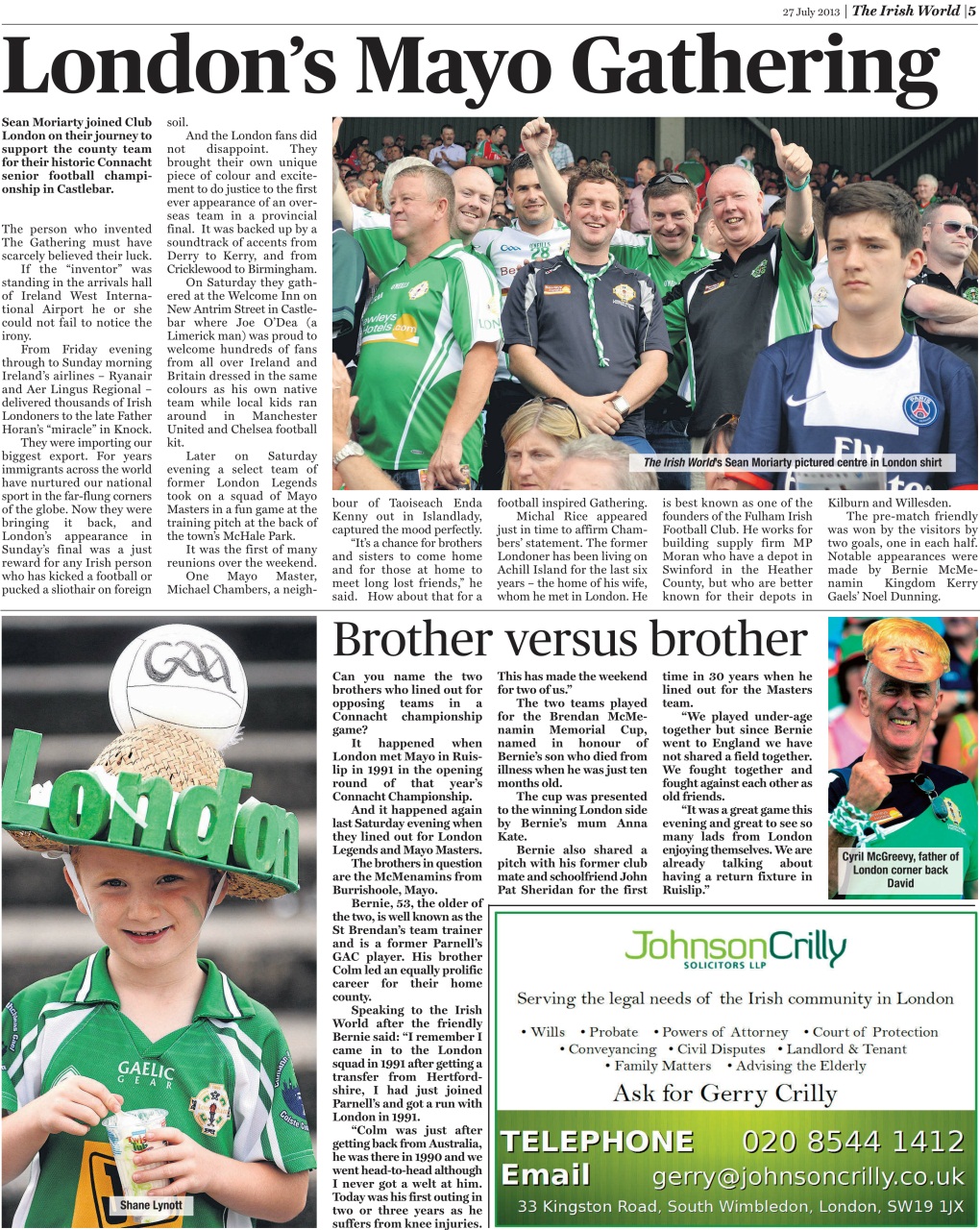 Irish World Preview Pages