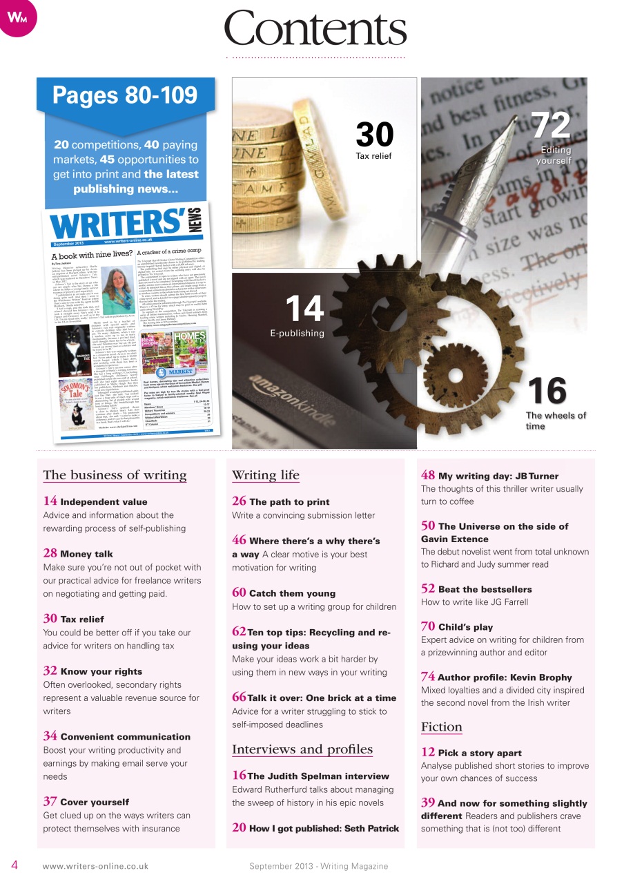 Writing Magazine Preview Pages
