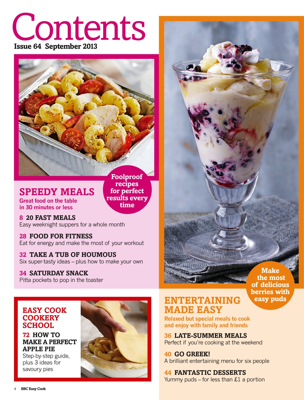 Easy Cook Magazine Preview Pages