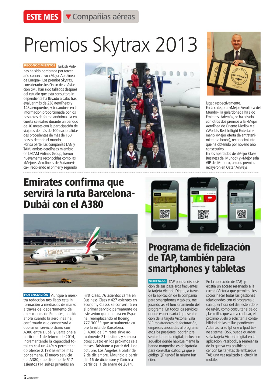 Avion Revue Internacional Preview Pages