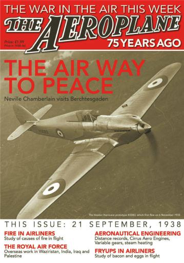 Aeroplane Weekly - The War in the Air 75 years ago issue 