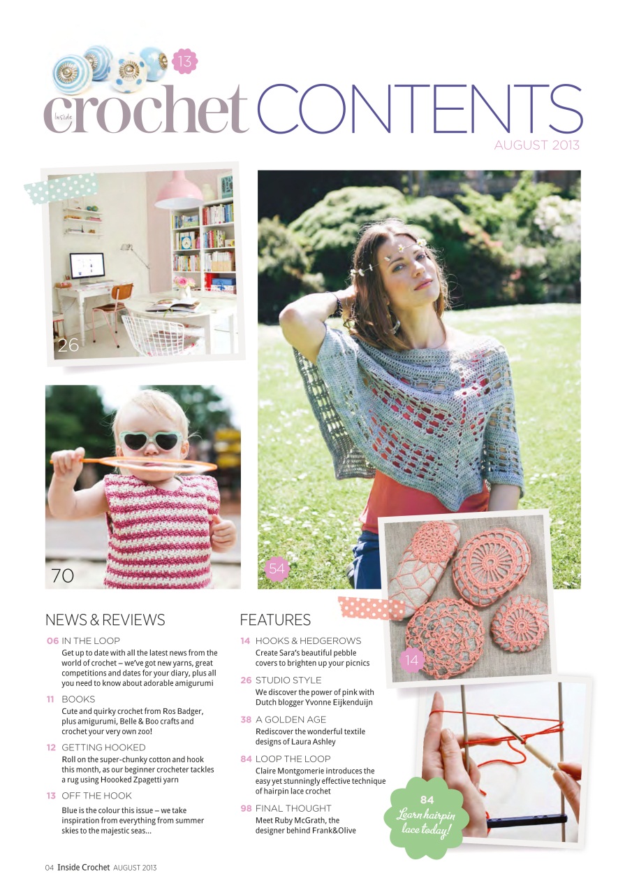 Inside Crochet Preview Pages