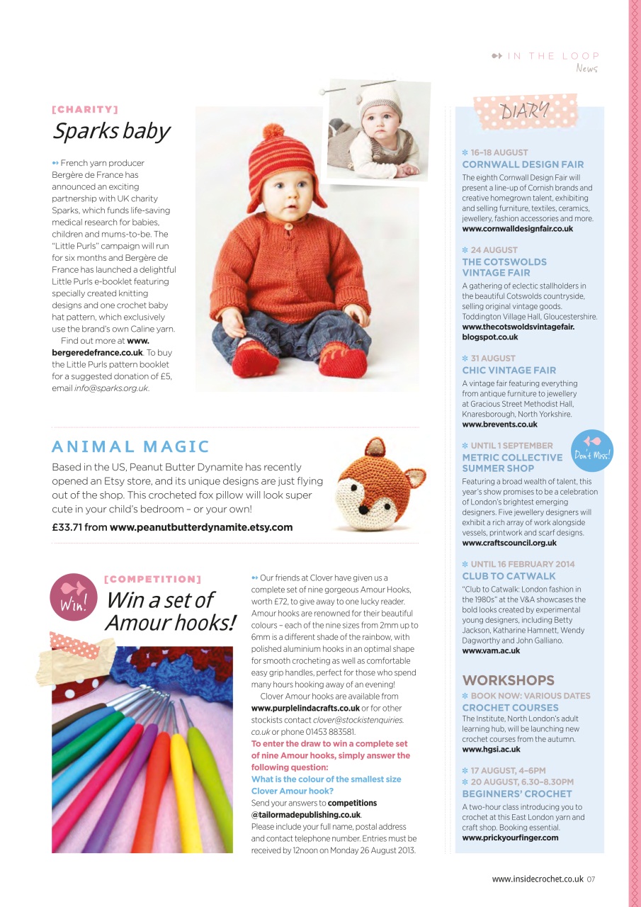 Inside Crochet Preview Pages