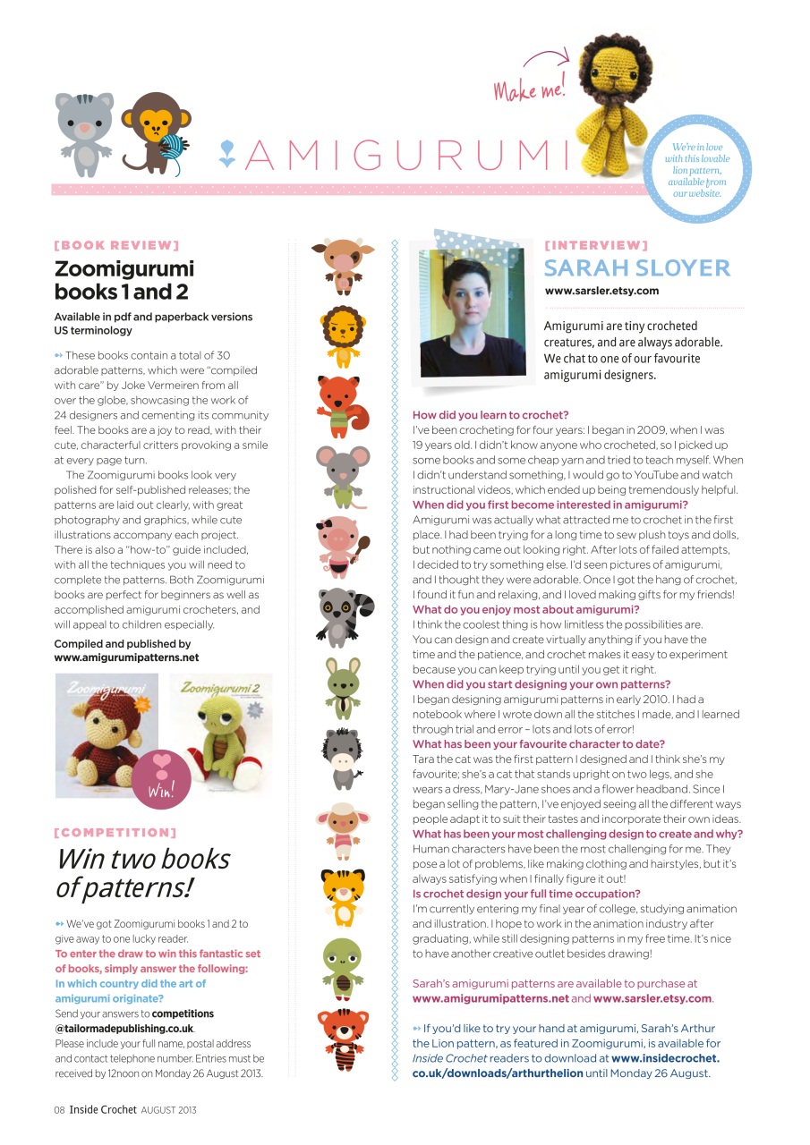 Inside Crochet Preview Pages