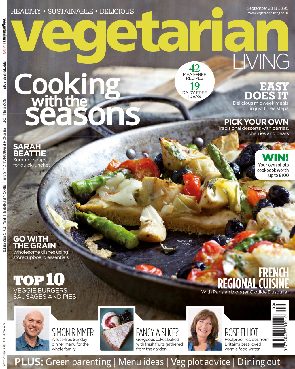 Vegetarian Living Preview Pages