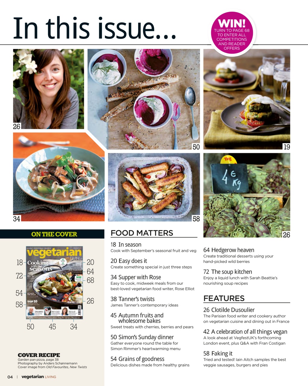 Vegetarian Living Preview Pages
