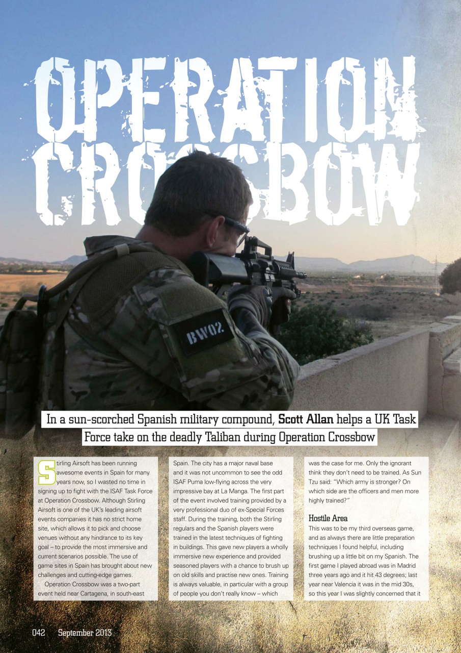 Airsoft Action Preview Pages