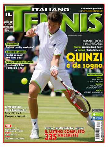 Il Tennis Italiano issue Il Tennis Italiano 8 2013