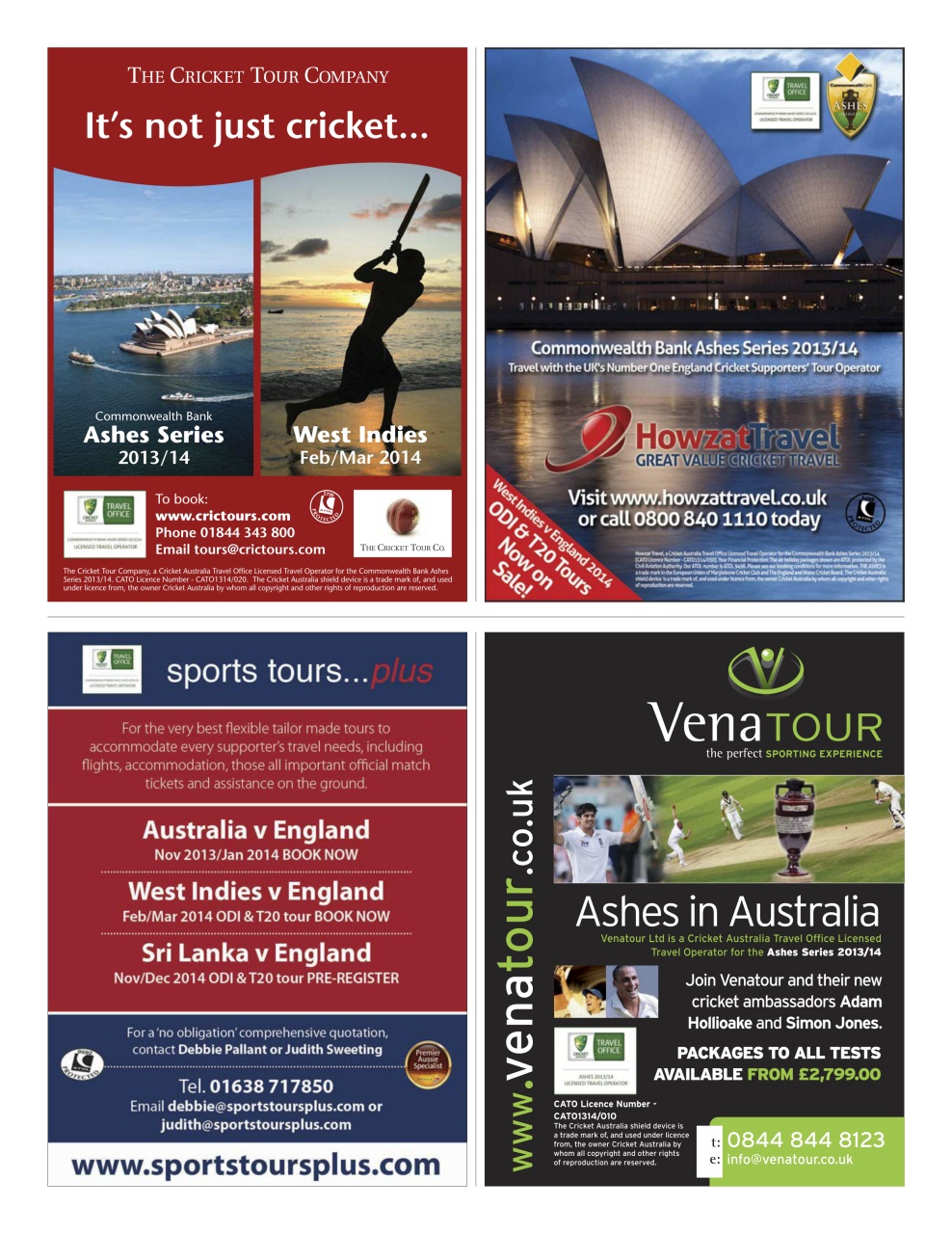 The Cricketer Magazine Preview Pages