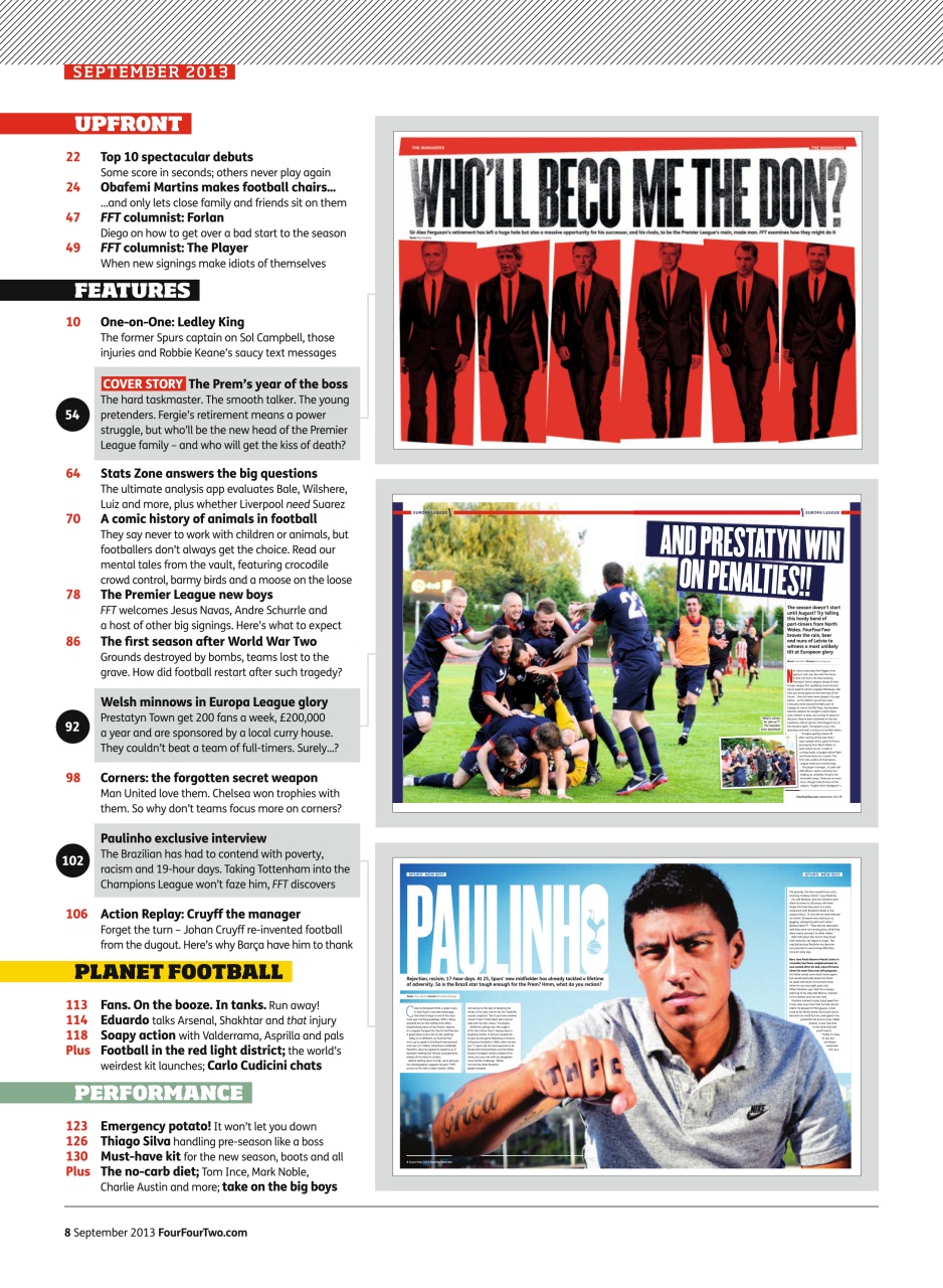 FourFourTwo Preview Pages