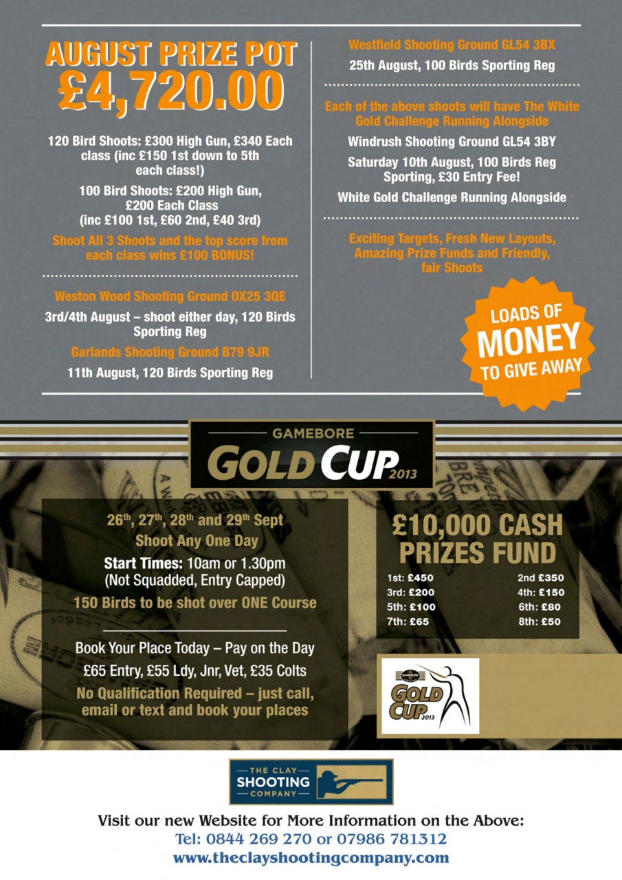 Clay Shooting Preview Pages