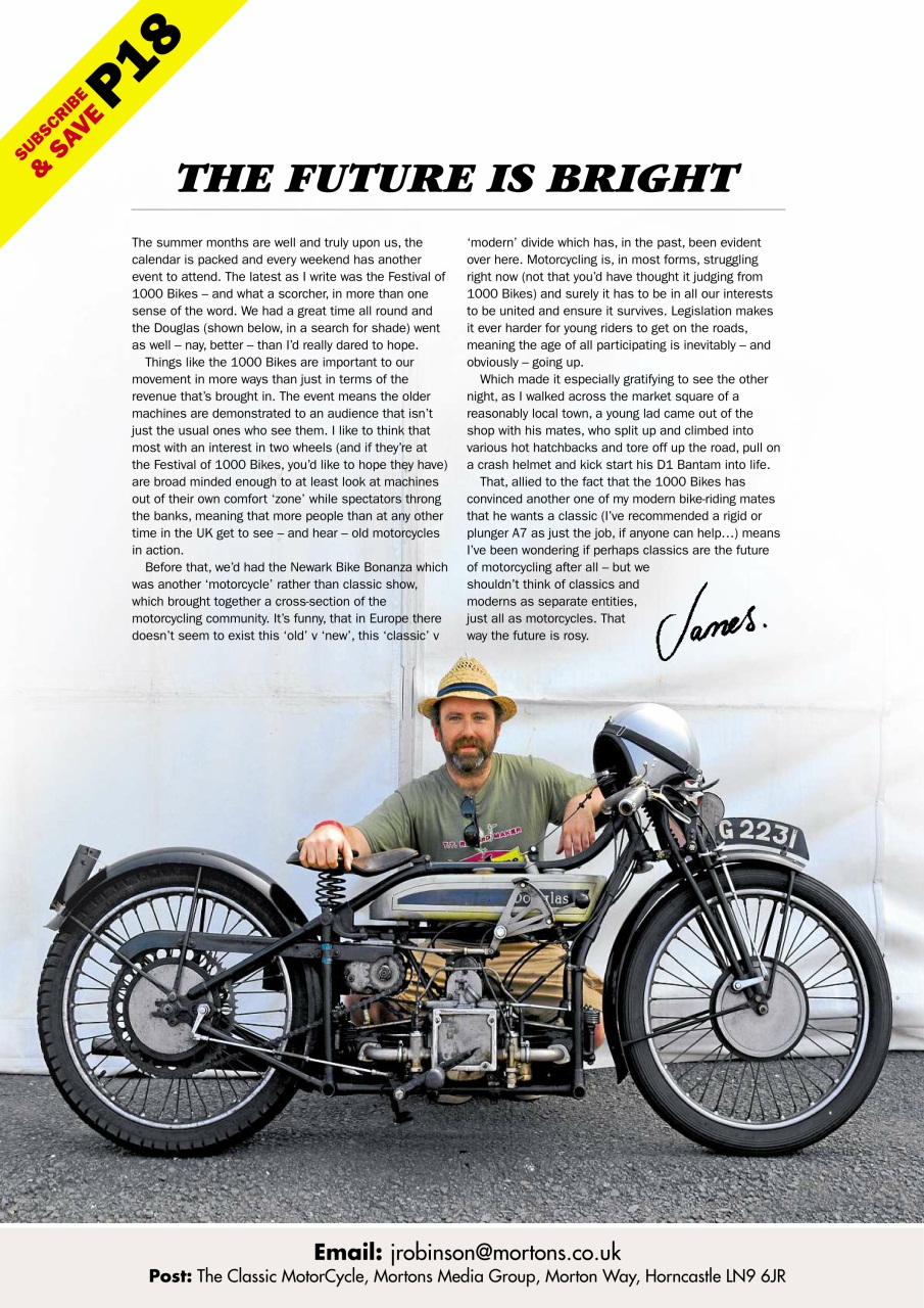 The Classic MotorCycle Preview Pages