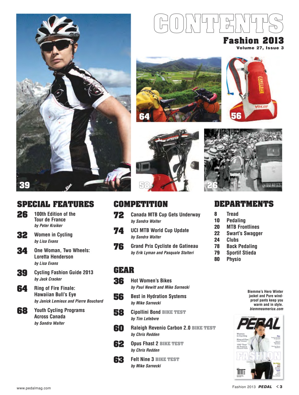 Pedal Magazine Preview Pages