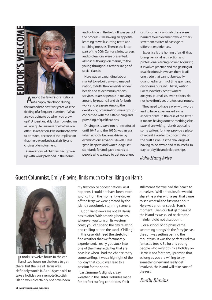 Scottish Islands Explorer Preview Pages