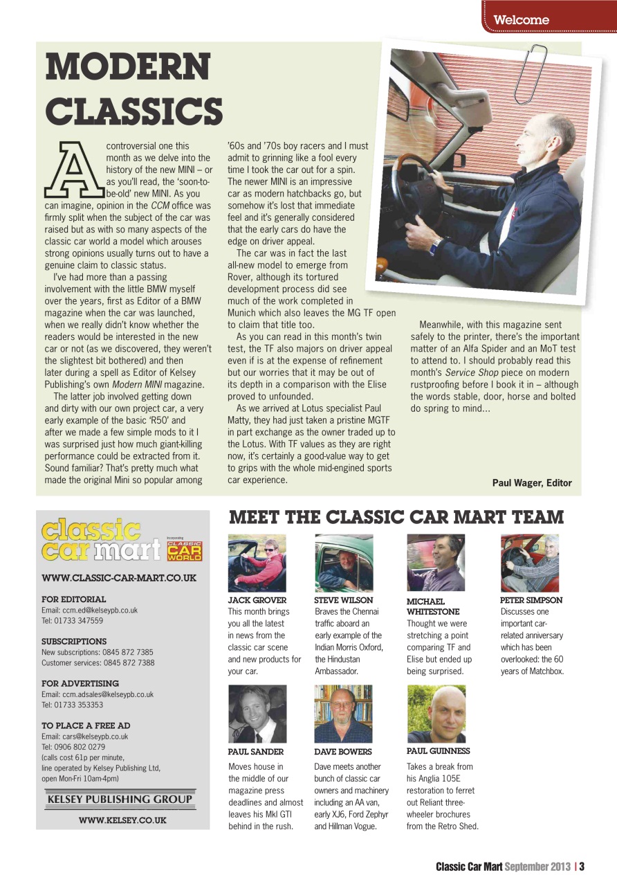 Classic Car Mart Preview Pages