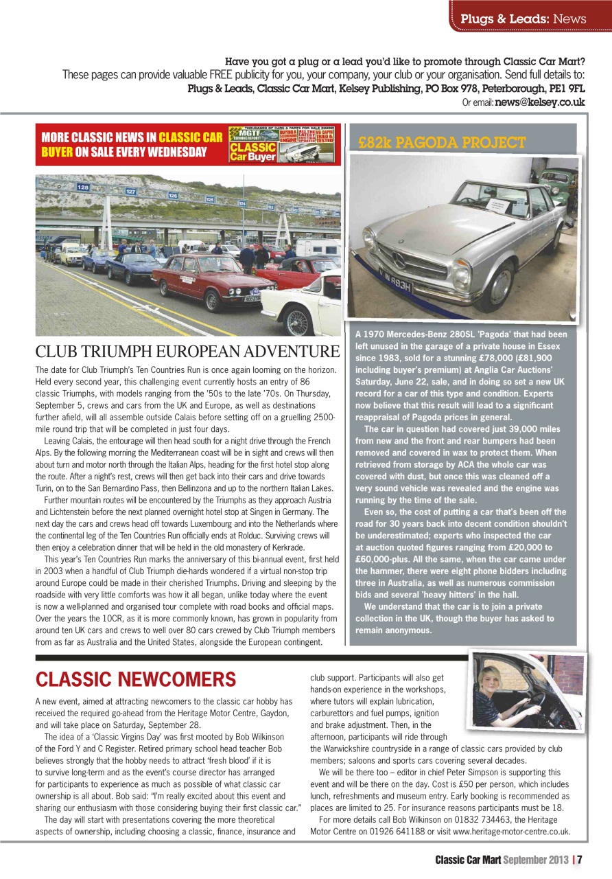 Classic Car Mart Preview Pages